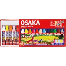 Osaka 12 Renk Pastel Boya
