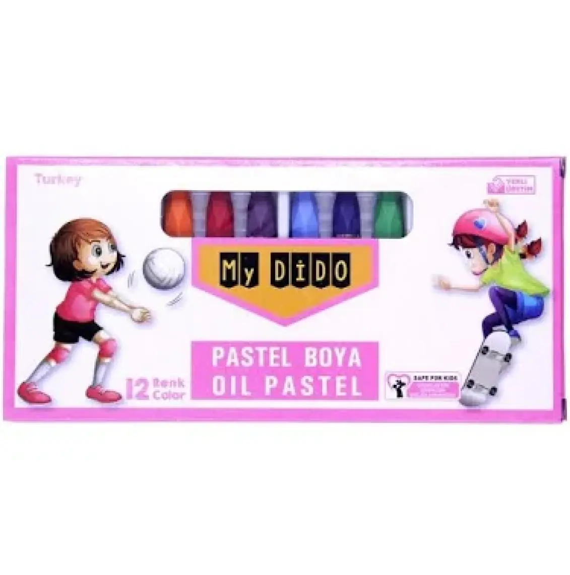 Mydido 12li Pastel Boya Sd622