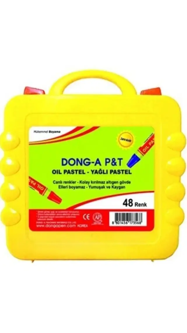 Dong-A 48 Renk Pastel Boya (Plastik Çantalı)