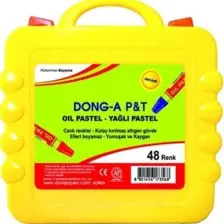 Dong-A 48 Renk Pastel Boya (Plastik Çantalı)