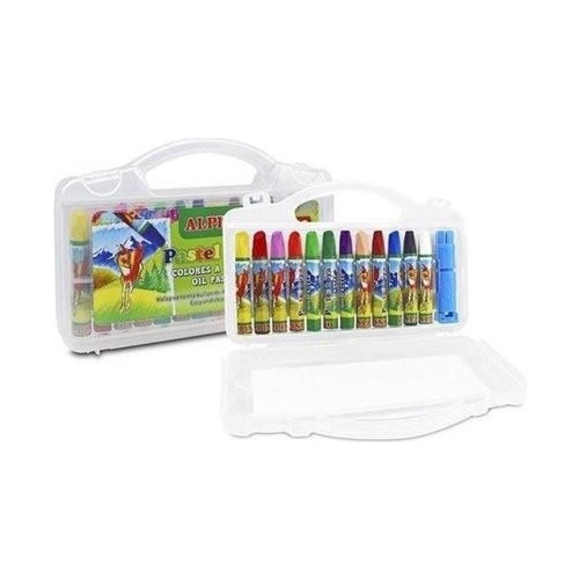 Alpino Pastel Boya 12 li Plastik Kutu 12/96  DC-008296