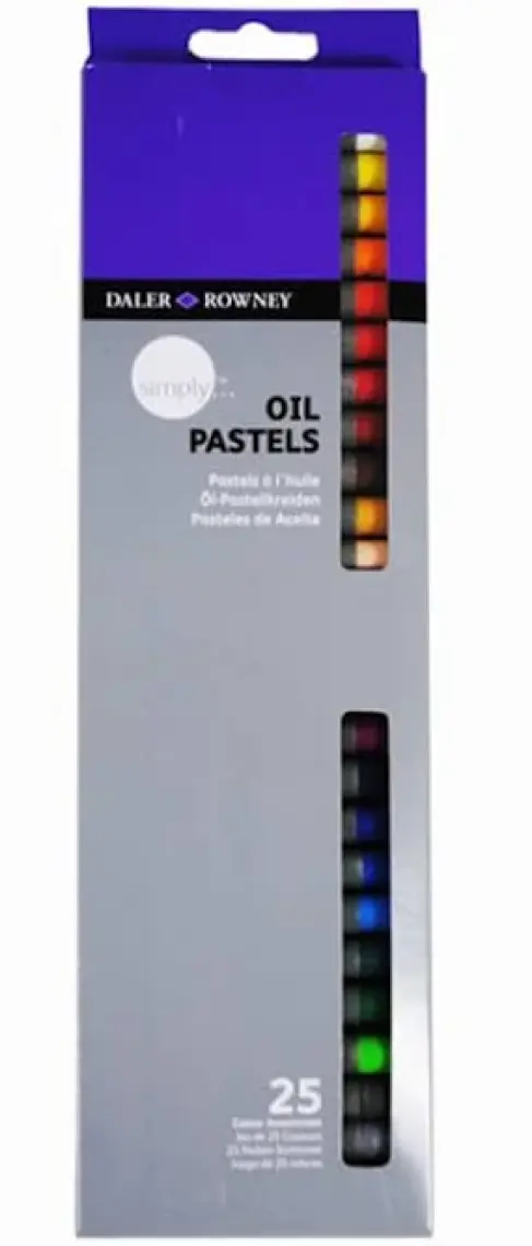 Simply 25 Renk Yağlı Pastel Boya Seti / D 157 500 125