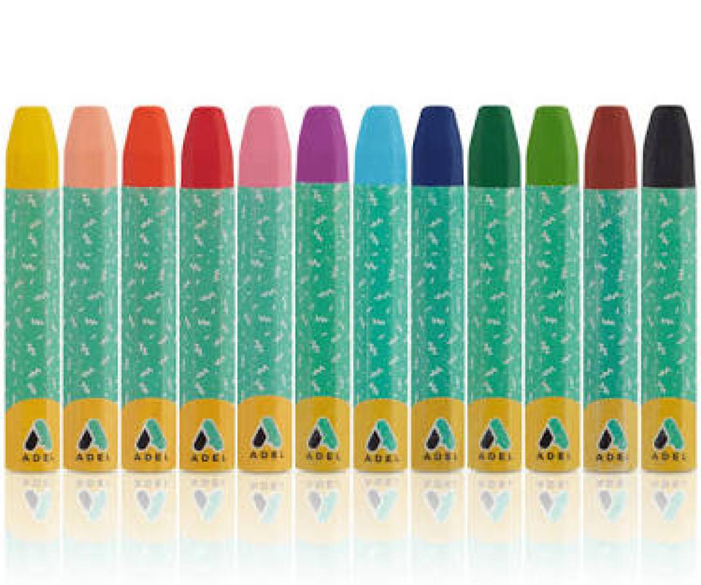 Adel Pastel Boya 12 Renk