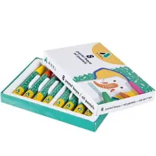 Adel Karton Kutu Pastel Boya 8 Renk (4280817000)