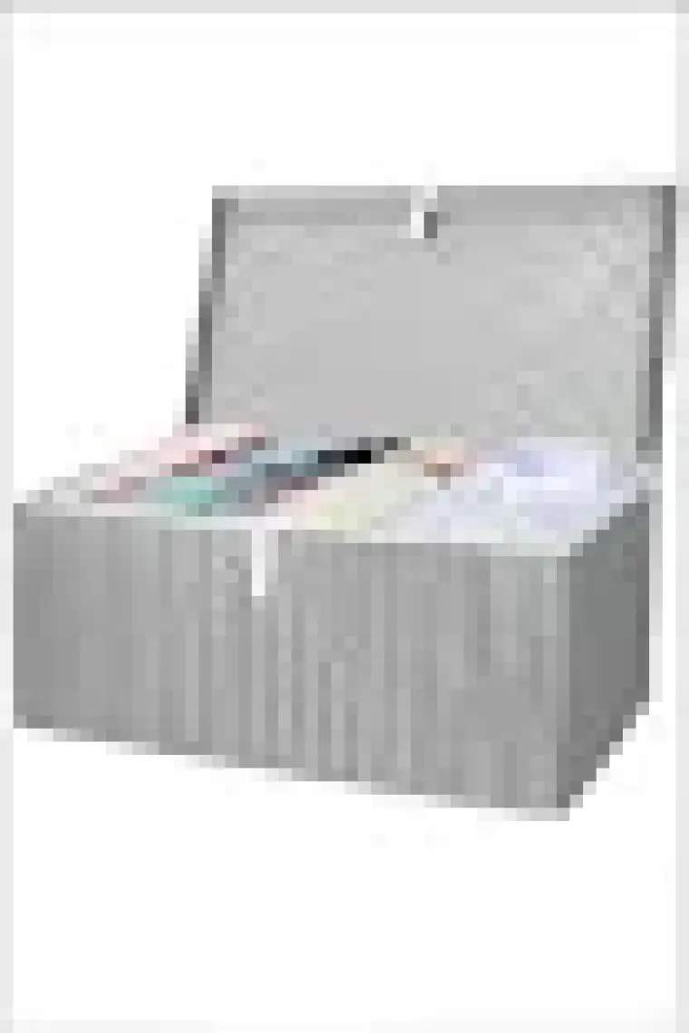 EC Shop Daisyhome 4 Adet Kapaklı Kutu Hurç Mega Boy 70*40*30* Çok Amaçlı Kutu Hurç