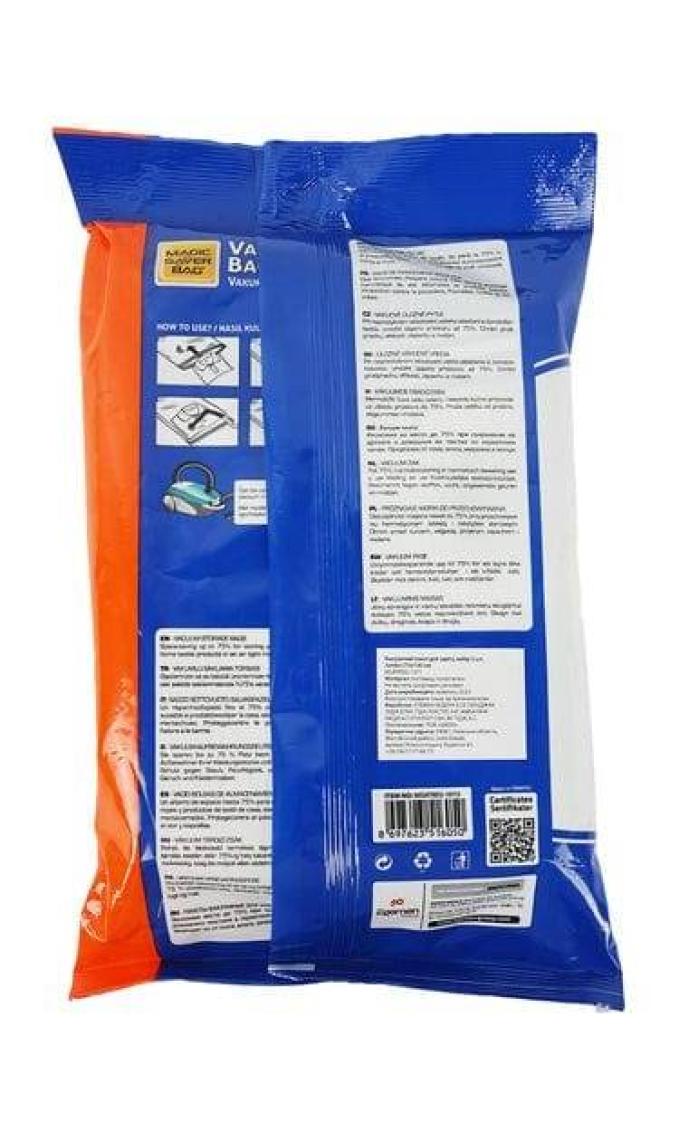 Magic Saver Bag 2'li Vakumlu Poşet Seti (JUMBO)