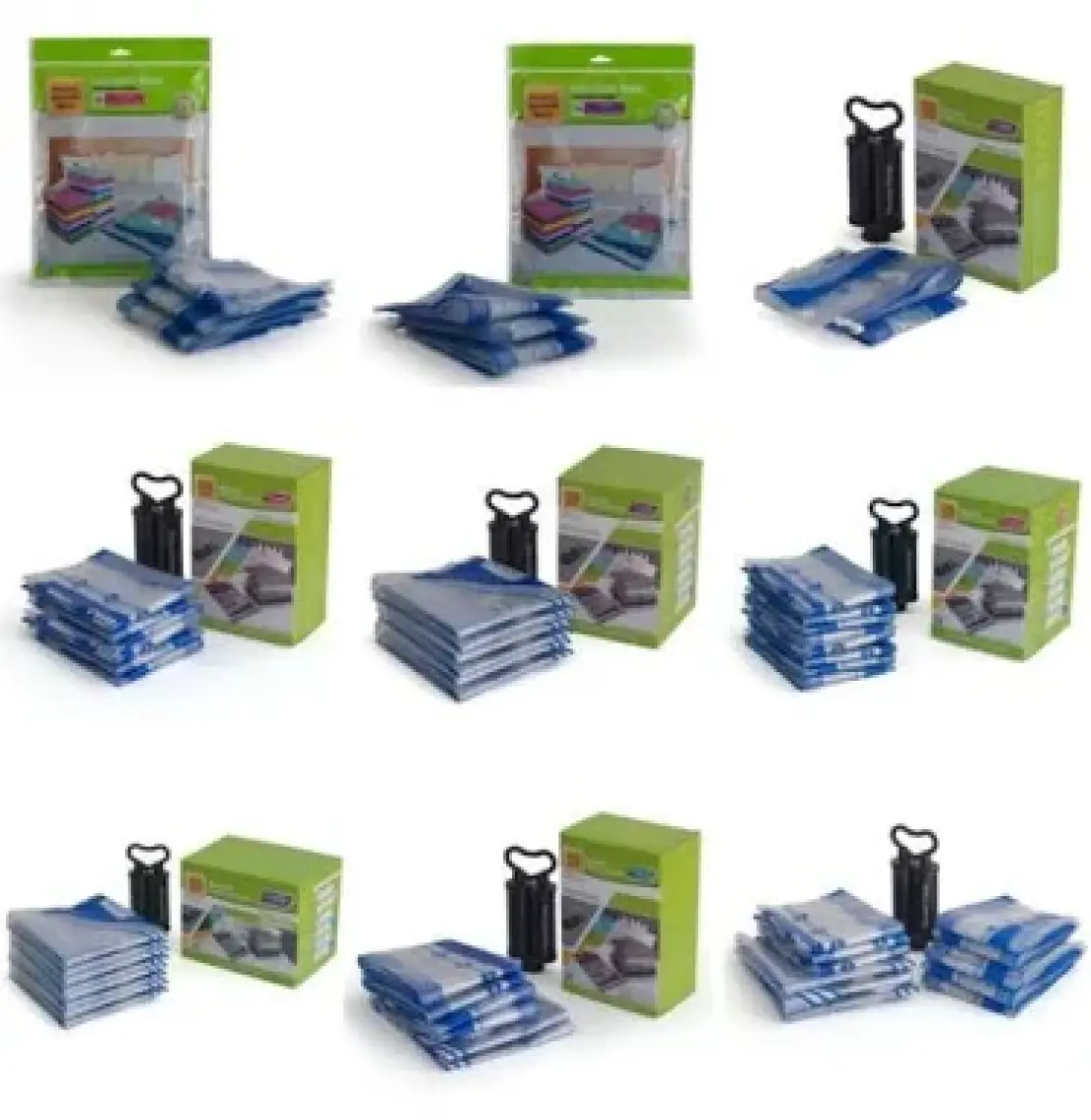 Magıc Saver Bag 6'lı Set Xxlarge Vakumlu Poşet Pompa