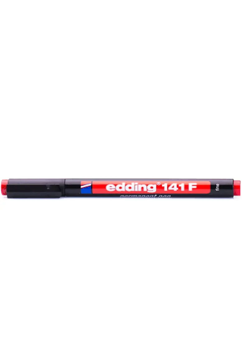 Edding Asetat Kalemi E-141F Kırmızı