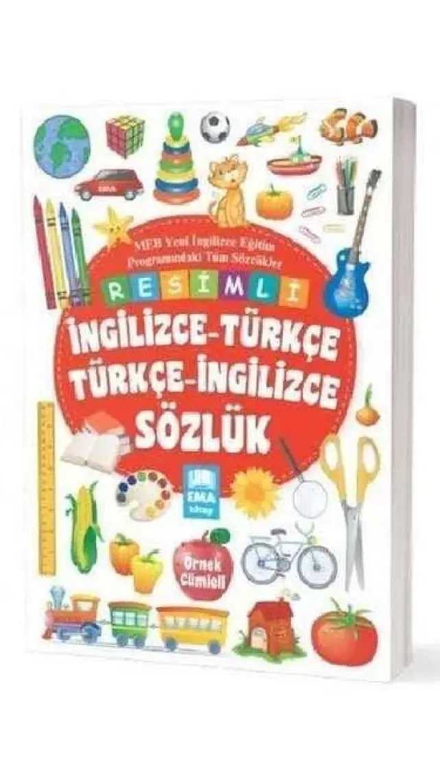 Ingilizce-Türkçe Resimli Sözlük Ema Kitap