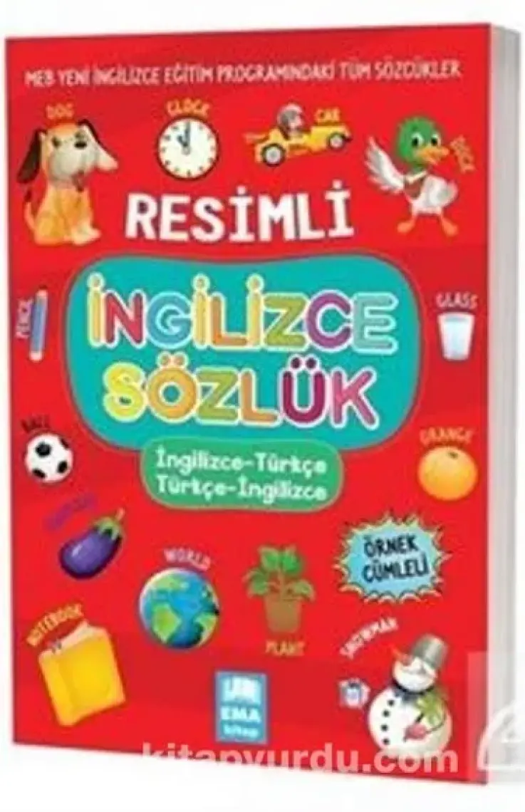 Ingilizce-Türkçe Resimli Sözlük Ema Kitap