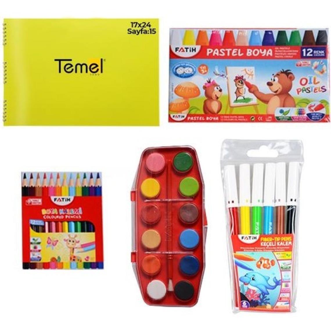 Fatih Small Kırtasiye Seti - Okul Seti