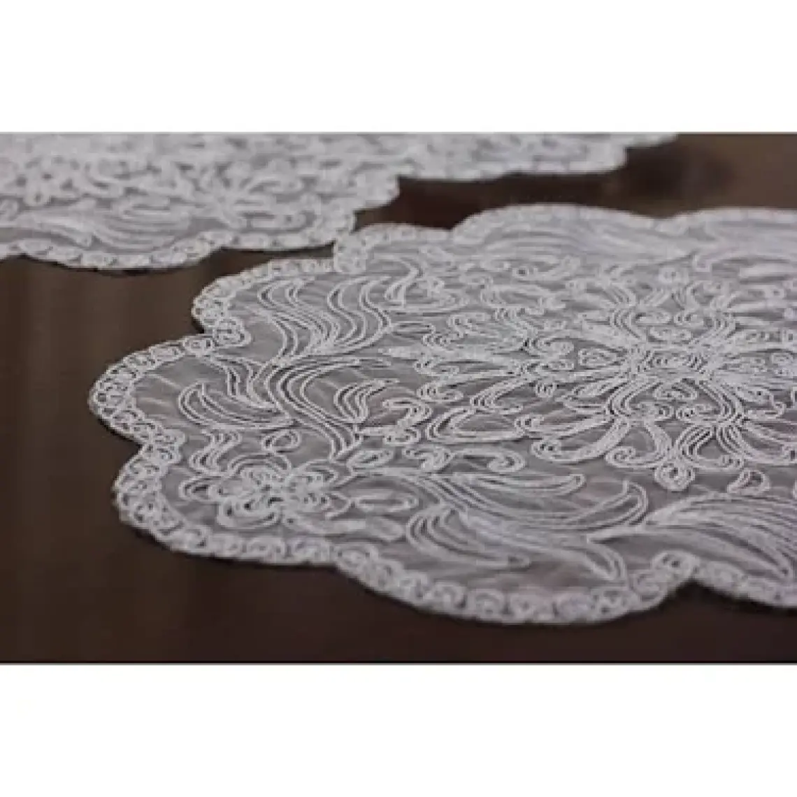 Tropik Home Amerikan Servis 8 Kişilik Valeria Gri Supla ve Runner Set 9 Parça Sunum Takımı Tropikhome