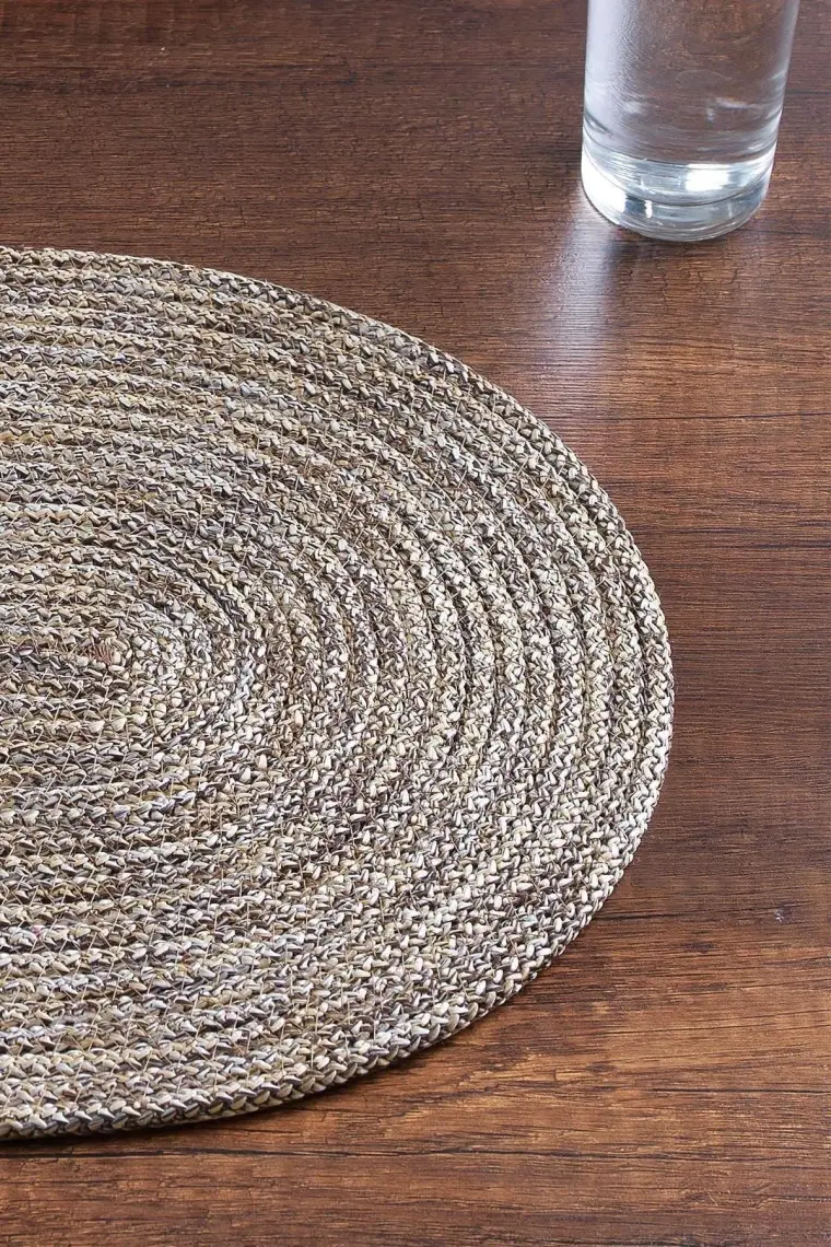 MaisonArt 2 Adet Oval Supla | Amerikan Servis Runner | Tabak, Tava, Altlığı Sofra Sunumluk