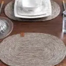 MaisonArt 2 Adet Oval Supla | Amerikan Servis Runner | Tabak, Tava, Altlığı Sofra Sunumluk