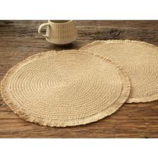 English Home Resta Jüt 2'li Amerikan Servis 35 cm Naturel