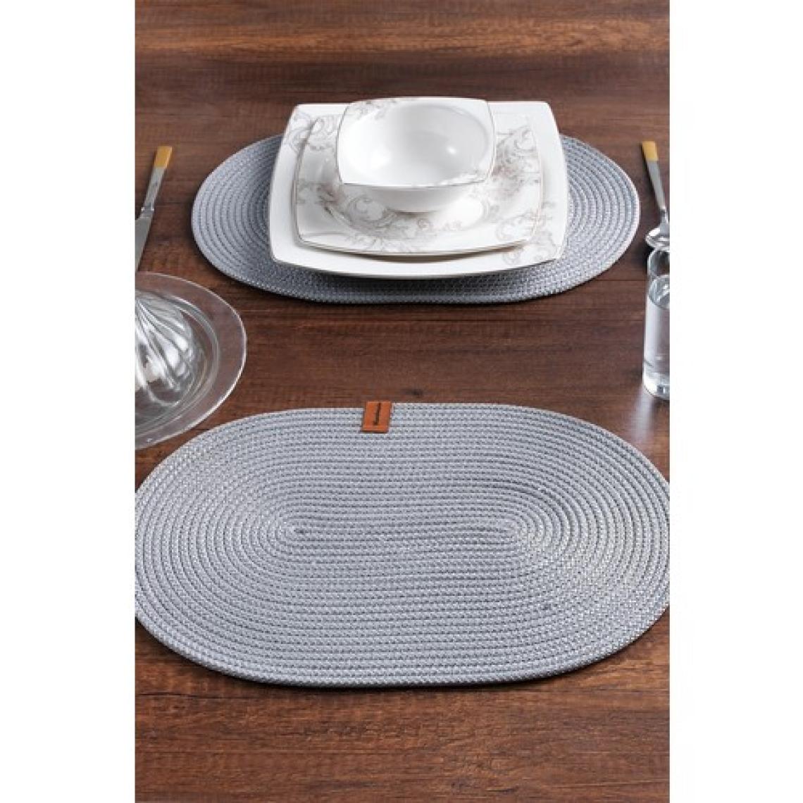 MaisonArt 2 Adet Oval Supla | Amerikan Servis Runner | Tabak, Tava, Altlığı Sofra Sunumluk