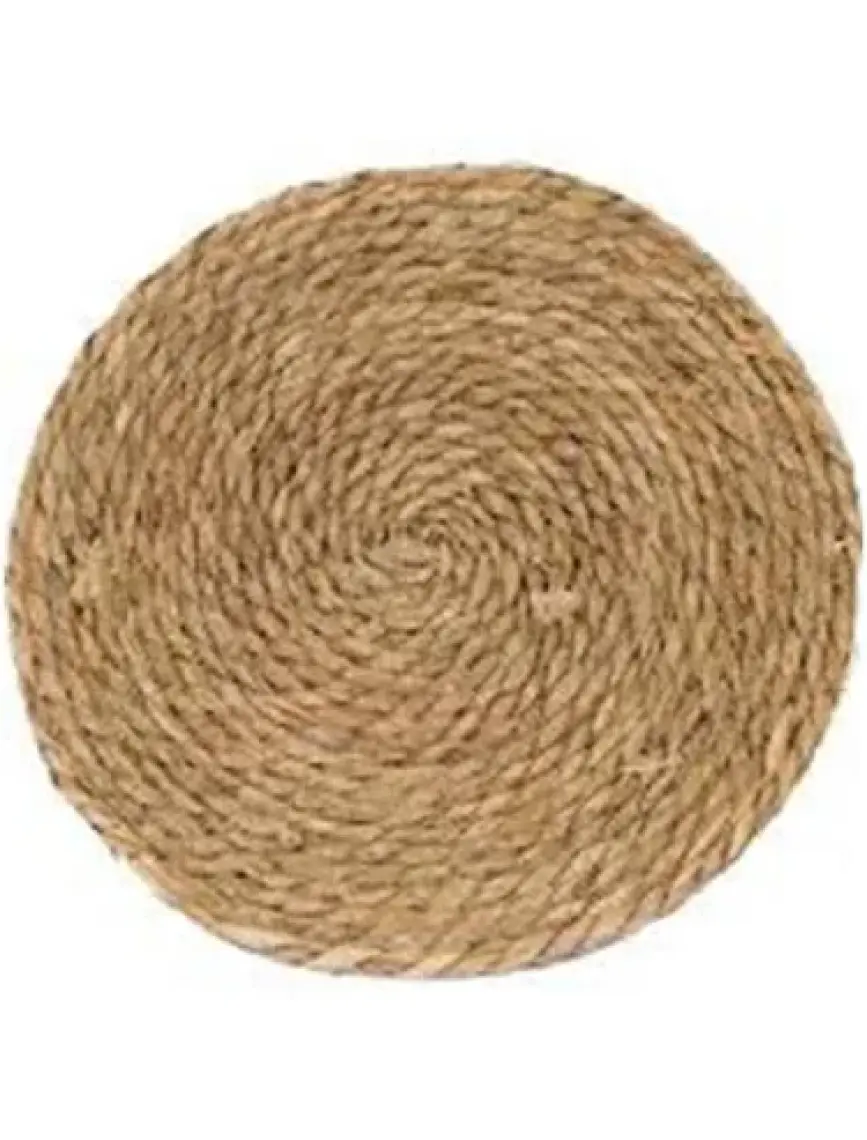 Balsa Hasır Örme Bambu El Yapımı 35 x 35 cm Amerikan Servis & Supla
