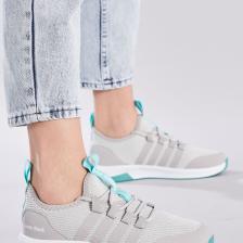 Unisex Gri Yeşil Spor Ayakkabı Tbqnt