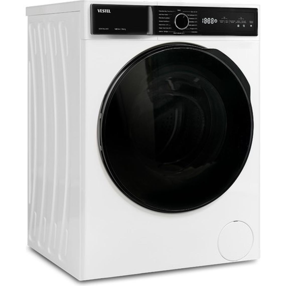 Vestel KCMI 98142 WIFI 9 Kg Yıkama 6 Kg Kurutma Kapasiteli 1400 Devir Kurutmalı Çamaşır Makinesi
