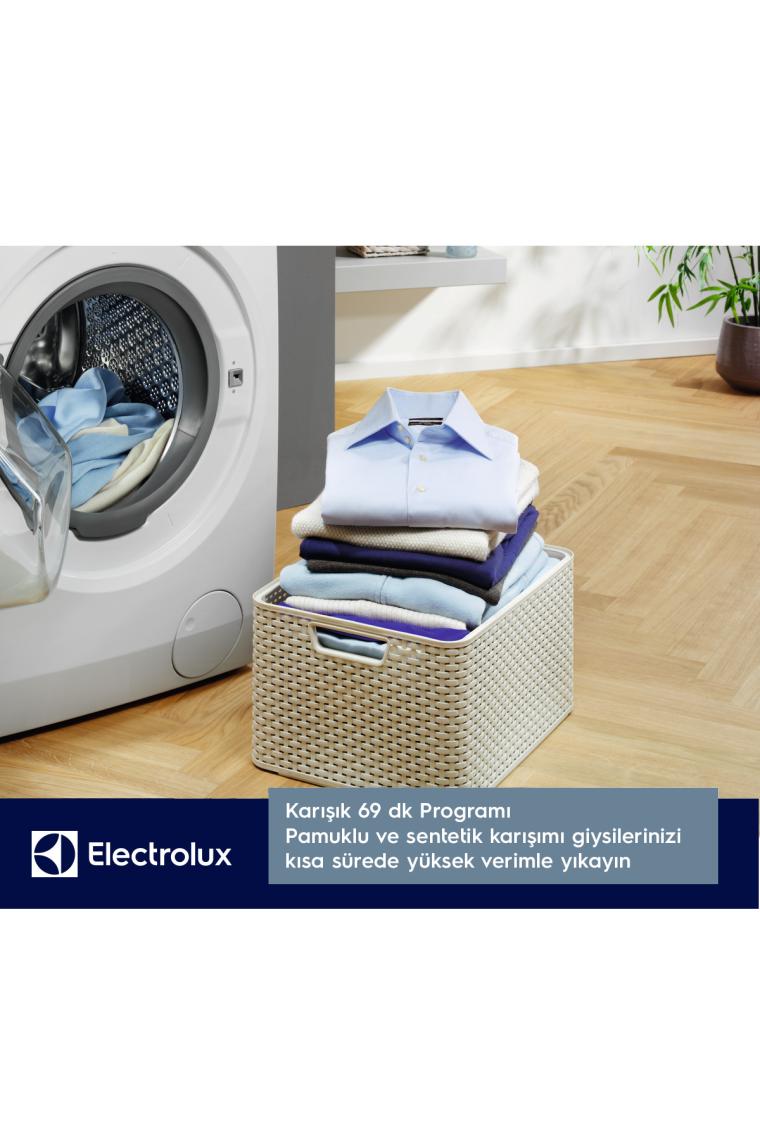 EW7WO349ST DualCare 9kg/5kg 1400 Devir Buharlı A/E Enerji Sınıfı Kurutmalı Çamaşır Makinesi