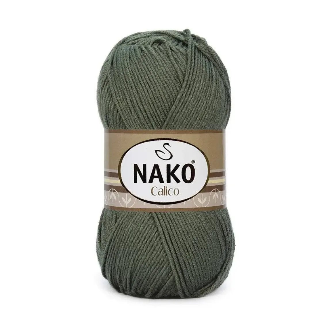 Nako Calico 5306 Asker Yeşili Örgü İpi