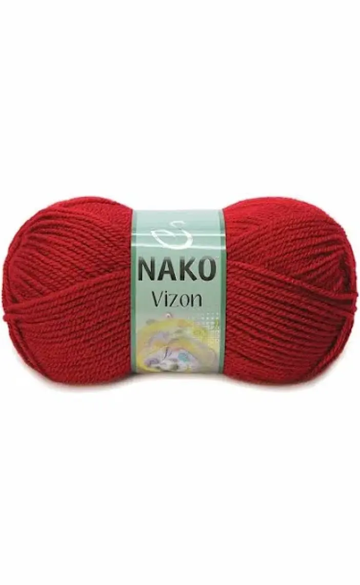 Nako Vizon 1175 Kırmızı Nako