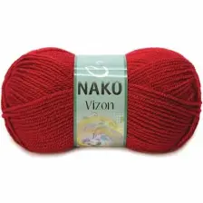 Nako Vizon 1175 Kırmızı Nako