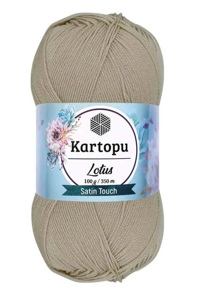 Kartopu Lotus El Örgü Ipi Mantar Beji K861