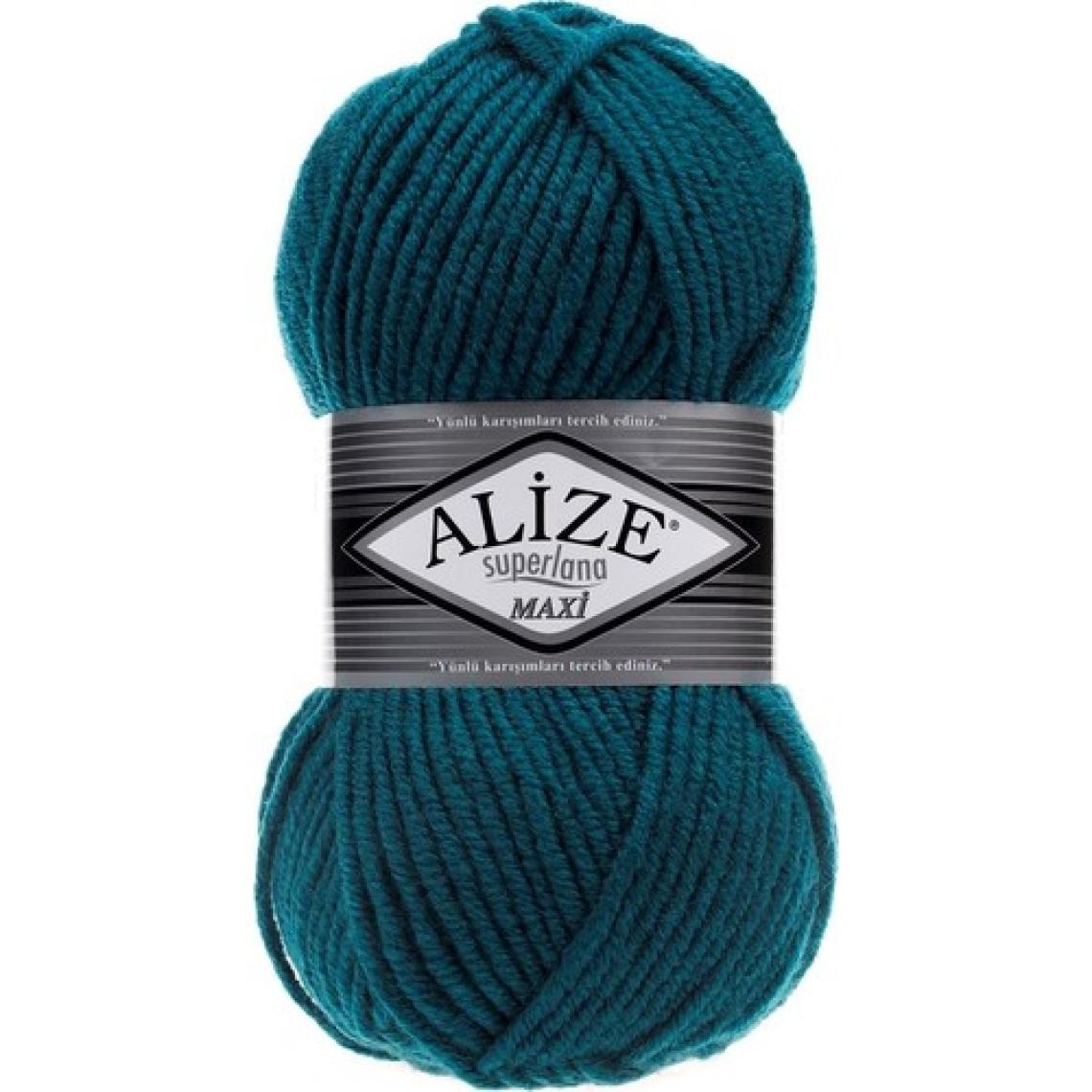 Alize Superlana Maxi 212 Petrol Örgü İpi
