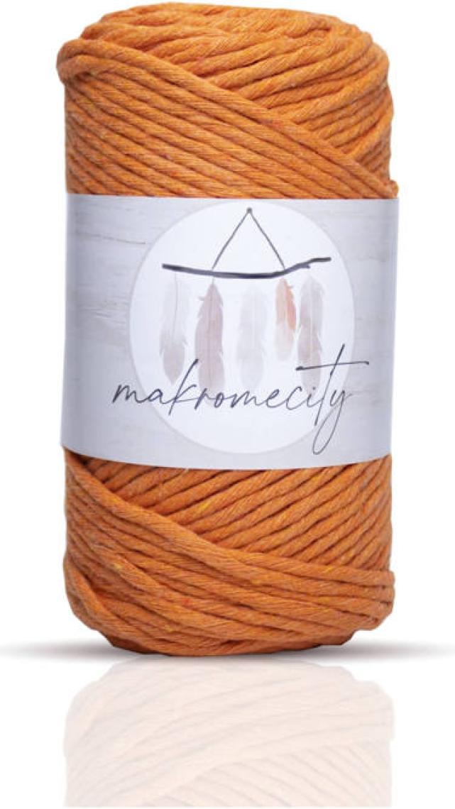 Makromecity Taranan Makrome İpi 3mm Turuncu