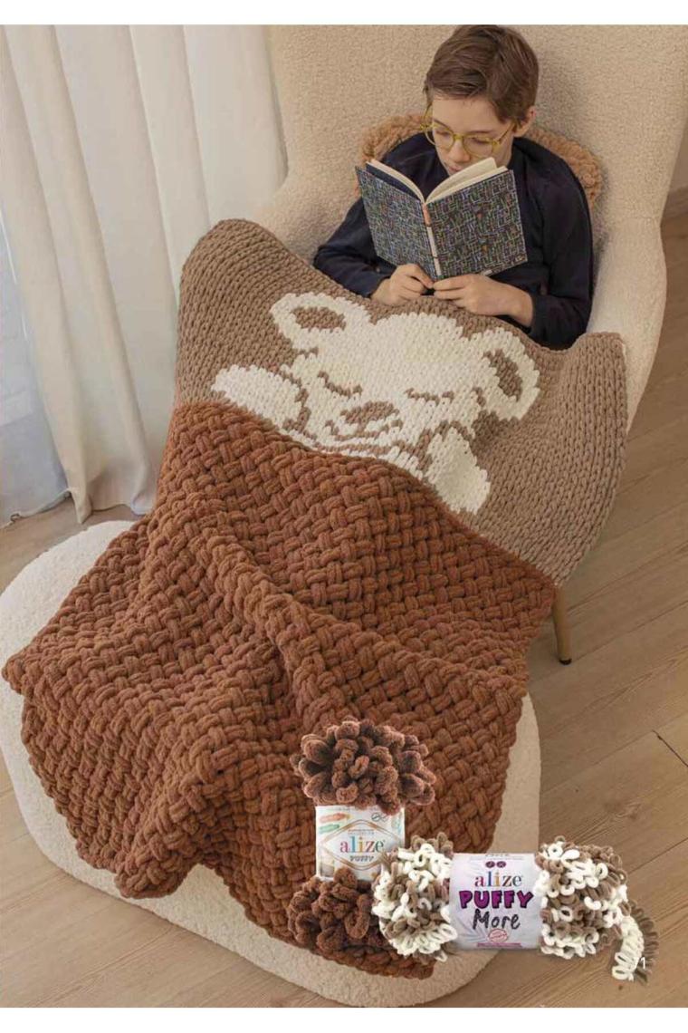 ( 5 Adet ) El Örgü Ipliği 5'li Paket - 310 Bal Köpüğü - 100 Gr. 9 Mt. Parmak Örgü Ipi
