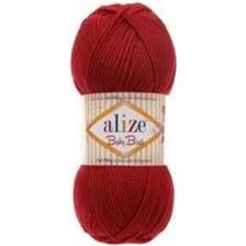 Alize  Baby  Best  Koyu  Kırmızı   1  Adet  Colar  :  106