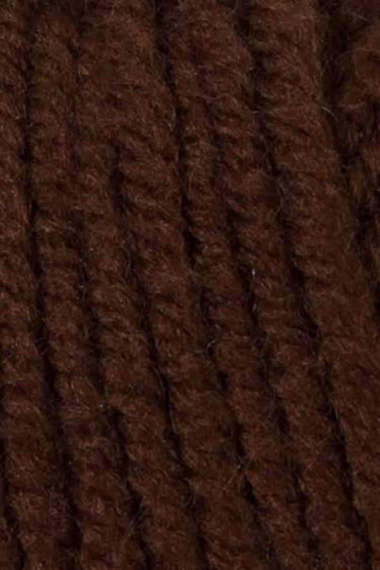 Kartopu Cozy Wool K890 Koyu Kahverengi %25 Yün Karışımlı Kalın Örgü Ipi