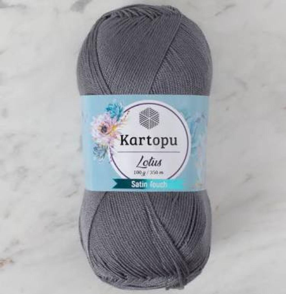 Kartopu Lotus El Örgü Ipi Füme K944