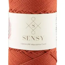 Sensy Premium 1,5 mm 100 gr Polyester Makrome Ipi 150 M Supla Ip ve Çanta Ipliği Makrame Ip