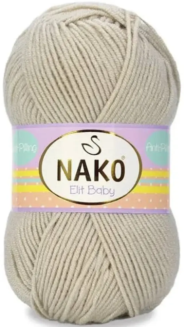 Nako Elit Baby El Örgü İpi  | Mercan Taşı 10701