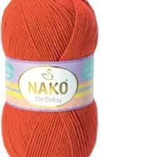 Nako Elit Baby El Örgü İpi  | Mercan Taşı 10701