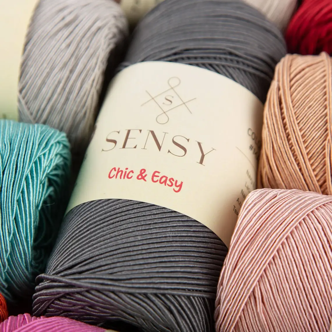 Sensy Chic&easy 200 gr Slim Supra Ipi Mumlu Ip Runner Ipi Çanta Ipi Makrome Ip Pase Ip