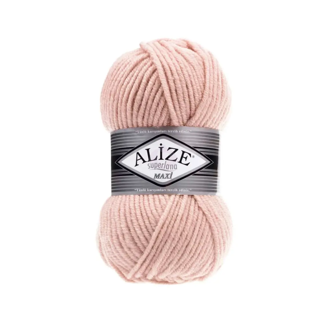 Alize Superlana Maxi El Örgü Ipi Renk KODU:523-KRISTAL Pembe