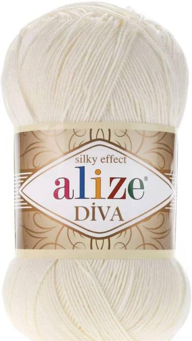 Alize Diva El Örgü İpi 100 g Gelin Pembe 363