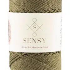 Sensy Premium 1,5 mm 100 gr Polyester Makrome Ipi 150 M Supla Ip ve Çanta Ipliği Makrame Ip