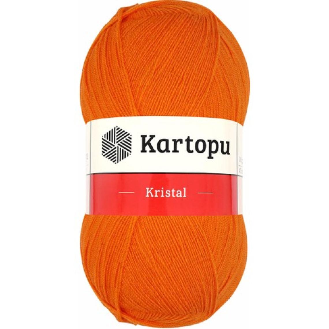 Kartopu Kristal K210 Turuncu El Örgü Lif Ipi 100 gr