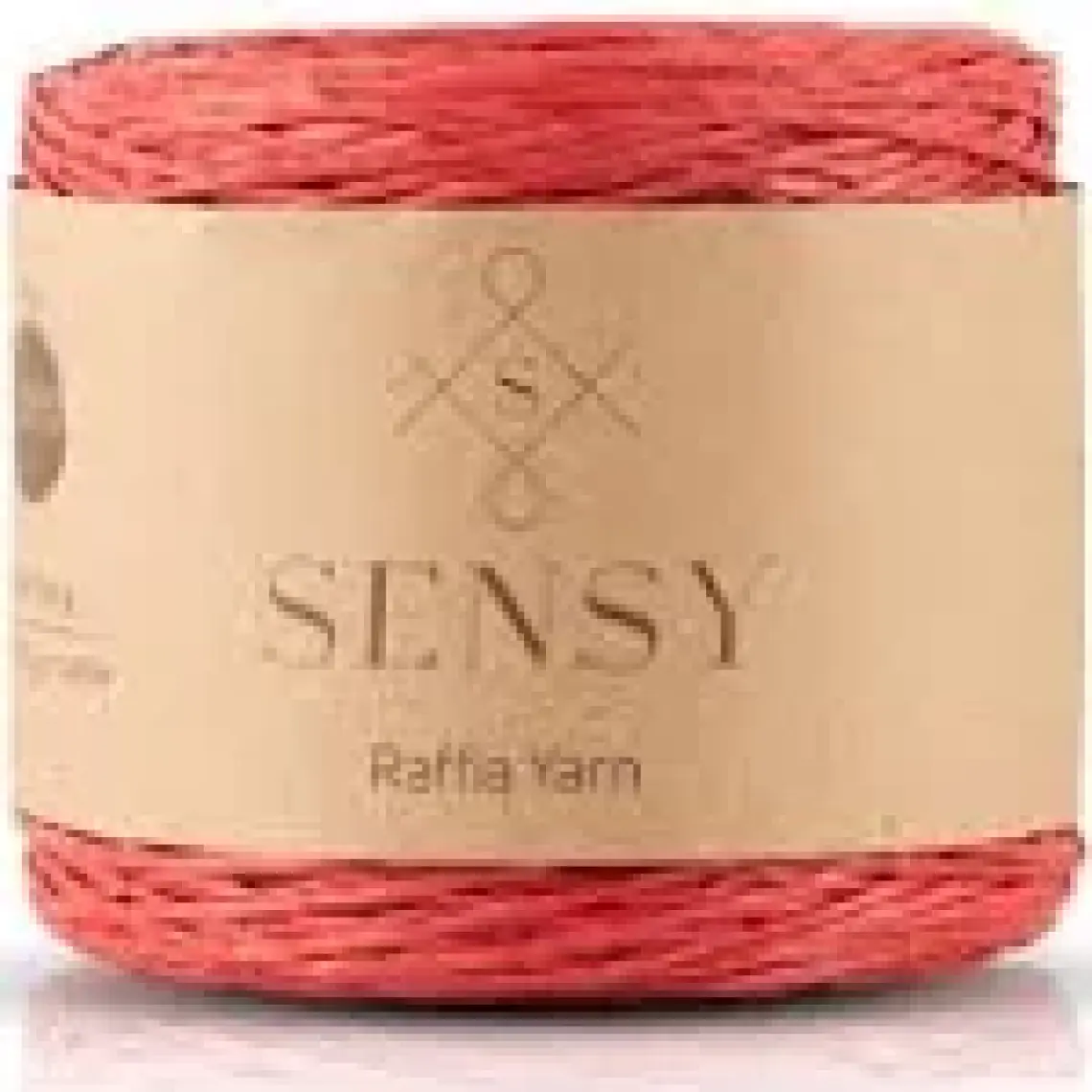 Sensy Premium 250 Gram Doğal Kağıt İp, Hasır Kağıt İplik, Rafya, Çanta, Supla, Şapka İpi, 250 Metre