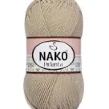 Nako Pırlanta El Örgü Ipi Ipliği Yünü Renk KODU:6742-BEJ