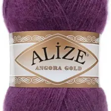 Alize Angora Gold El Örgü Ipi Renk KODU:111-MÜRDÜM