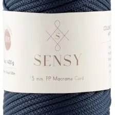 Sensy Polyester Makrome Ip 400 gr -5mm Pp Cord Polyester Makrome Ipi 5 mm Çanta ve Supla Ipliği