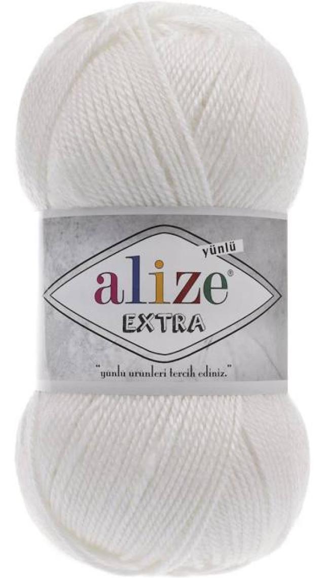 Alize Extra 55 Beyaz