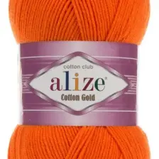 Alize Cotton Gold Pamuk,amigurumi,panç El Örgü Ipi Renk Kodu:37-Oranj