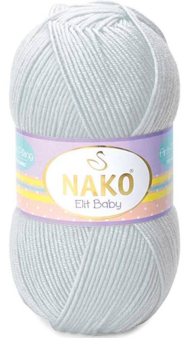 HDYME Nako Elit Baby El Örgü İpi  | Alev Kırmızı 207