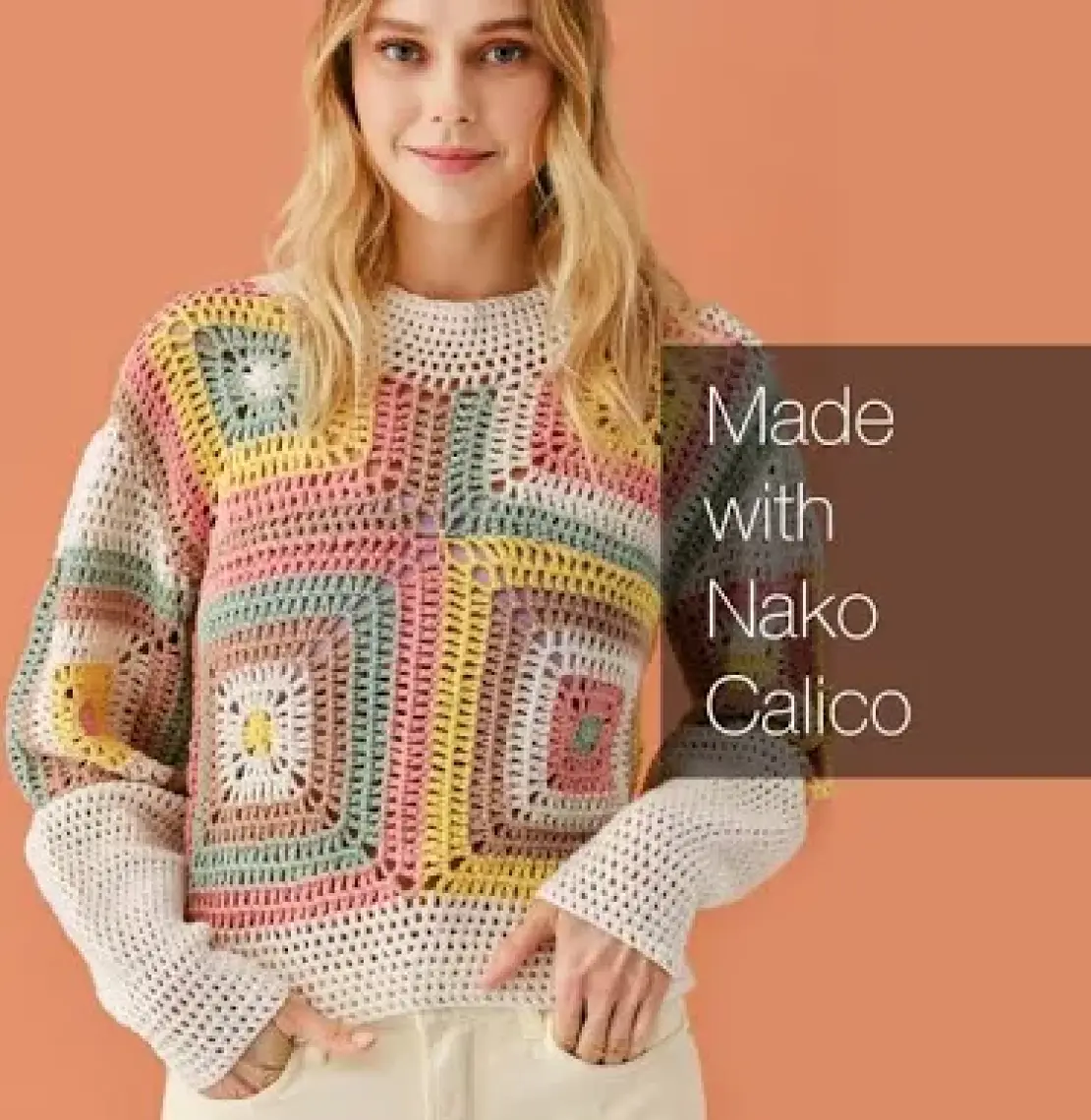 Nako Calico 6707 Tomurcuk Örgü İpi